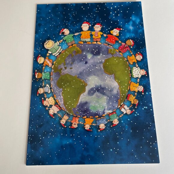 UNICEF Lot of Assorted Holiday Greeting Cards 11 Cards + 12 Env 8” x 5.5” NEW - Picture 4 of 16